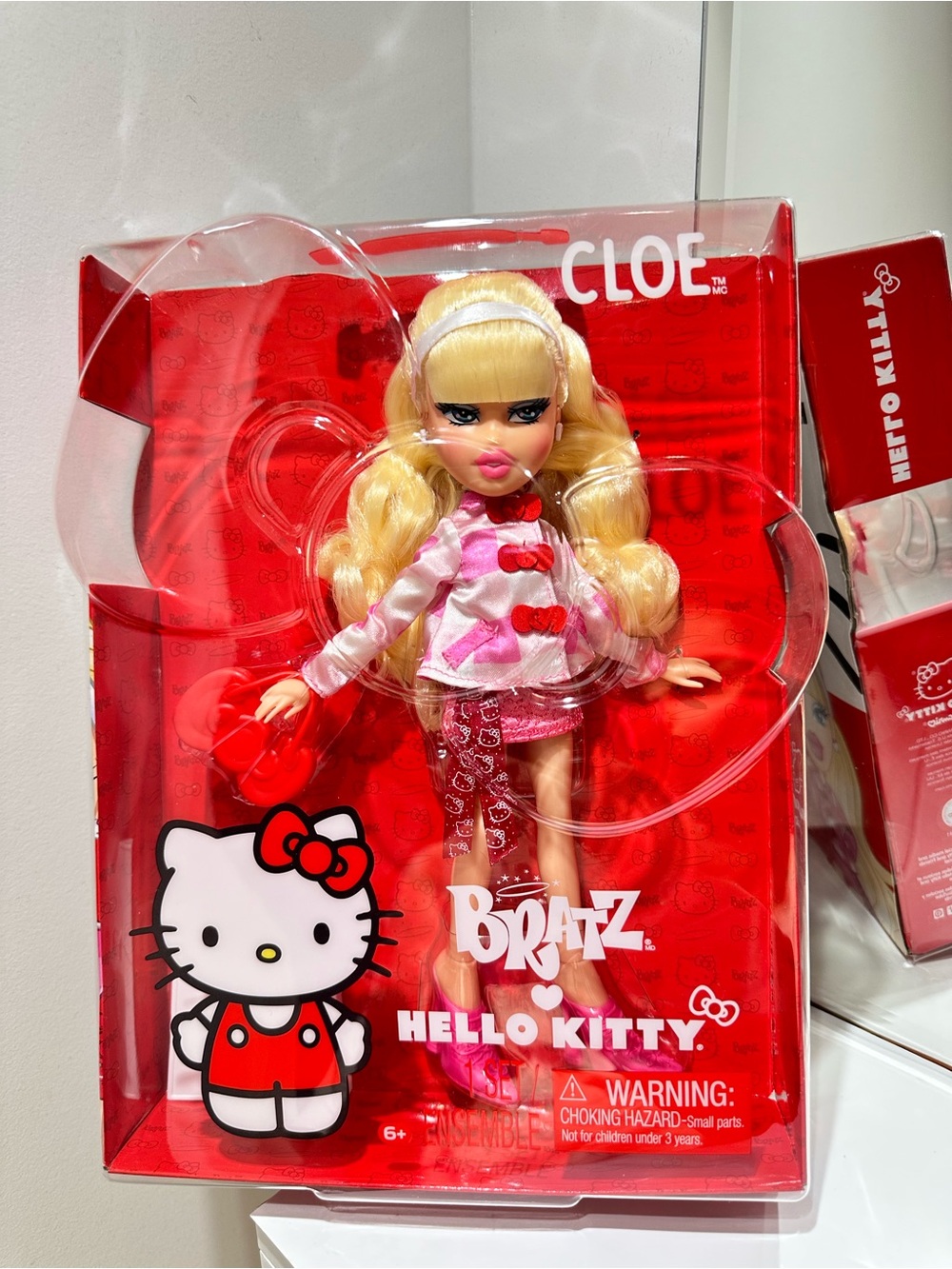 BNIB Collector Bratz x Hello Kitty® Cloe Sanrio® Fashion Doll with Accessories